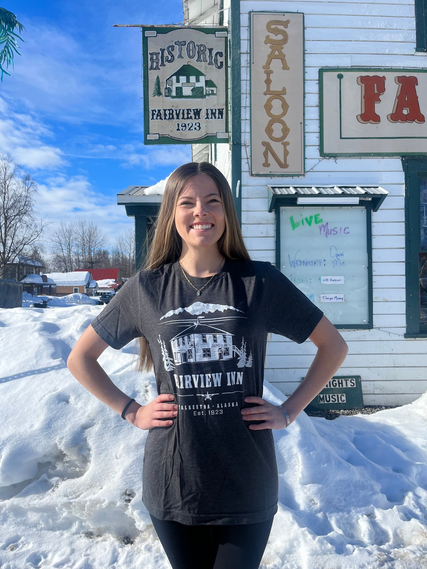 Fairview Inn Grey T-shirt