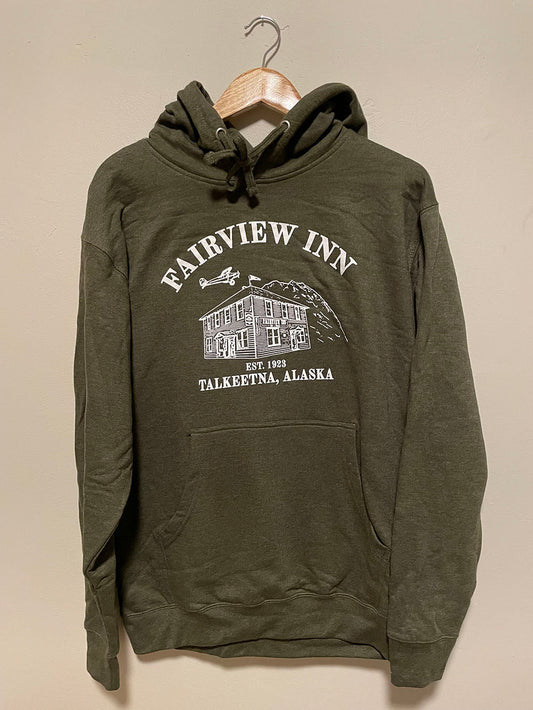 Fairview Inn Green Hoodie