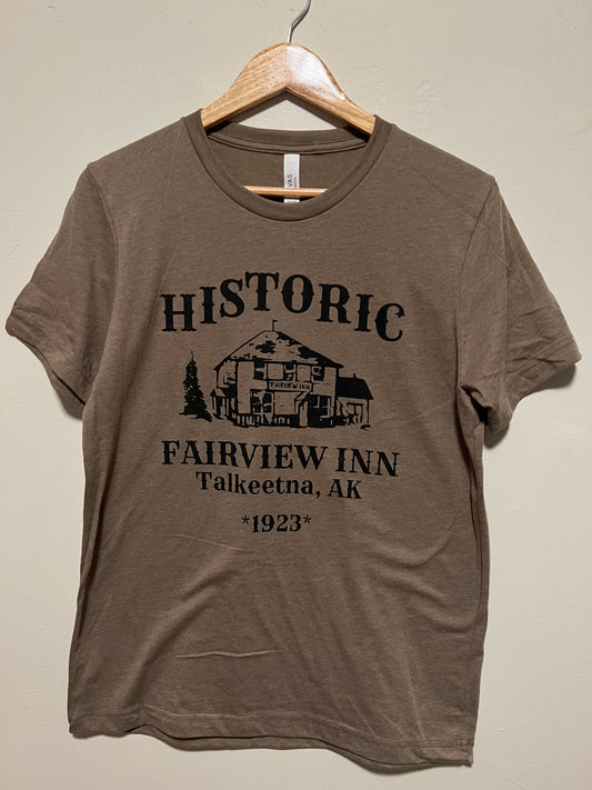 Fairview Inn Olive Green Tshirt